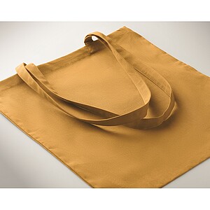 180gr/m2 cotton shopping bag, ochre