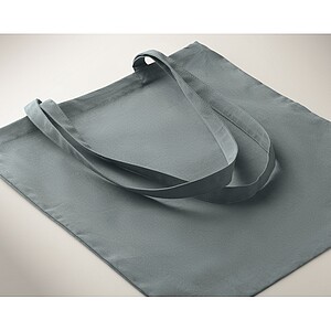 180gr/m2 cotton shopping bag, petrol