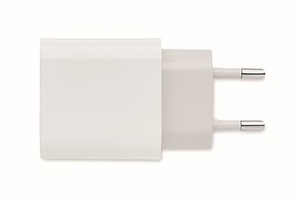 18W 2 port USB charger EU plug