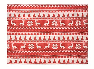 190 gr/m2 RPET coral fleece blanket