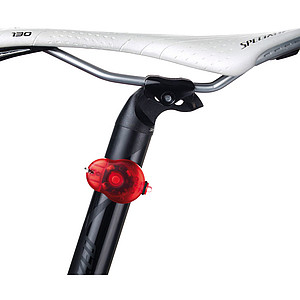 2 bicycle lights in PP box, multicolour