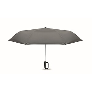 21 inch windproof umbrella, grey