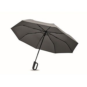 21 inch windproof umbrella, grey