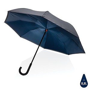 23" Impact AWARE™ RPET 190T reversible umbrella