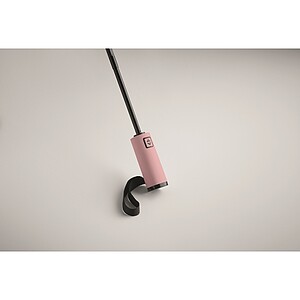 23 inch windproof umbrella, baby pink