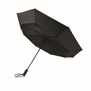 23 inch windproof umbrella, black