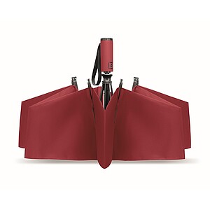 23 inch windproof umbrella, burgundy