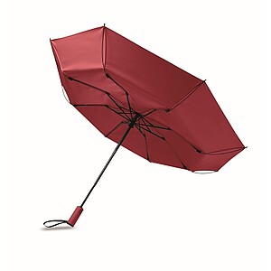 23 inch windproof umbrella, burgundy