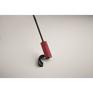 23 inch windproof umbrella, burgundy