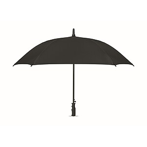 23 Windproof square umbrella, black