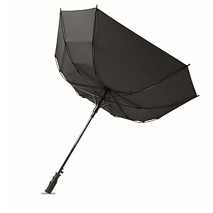 23 Windproof square umbrella, black