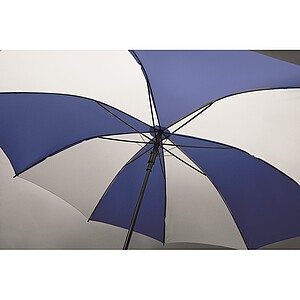 27 inch umbrella, white/blue