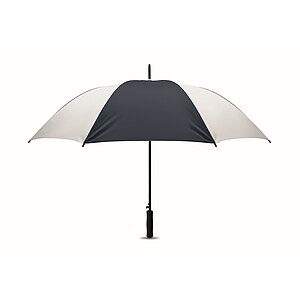 27 inch umbrella, white/dark blue