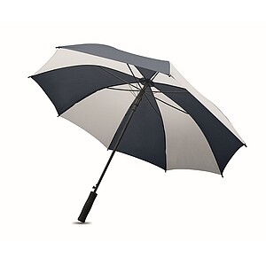 27 inch umbrella, white/dark blue