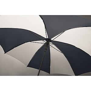 27 inch umbrella, white/dark blue