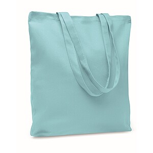 270 gr/m2 Canvas shopping bag, baby blue