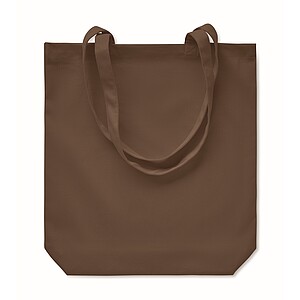 270 gr/m2 Canvas shopping bag, earth