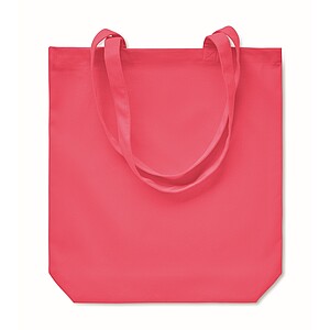 270 gr/m2 Canvas shopping bag, fuchsia