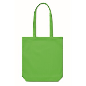 270 gr/m2 Canvas shopping bag, lime