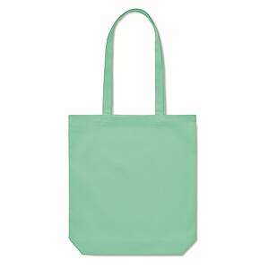 270 gr/m2 Canvas shopping bag, mint green