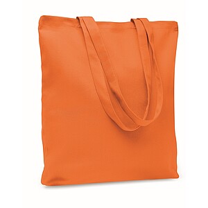 270 gr/m2 Canvas shopping bag, orange