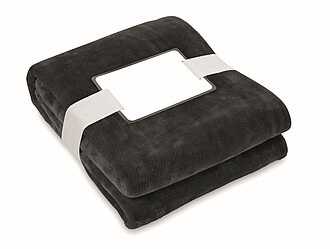 280 gr/m2 RPET flannel fleece blanket