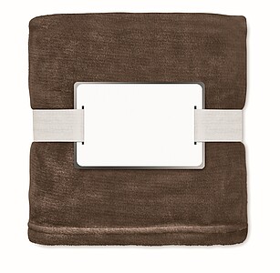 280 gr/m2 RPET flannel fleece blanket