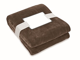 280 gr/m2 RPET flannel fleece blanket