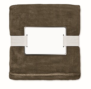 280 gr/m2 RPET flannel fleece blanket