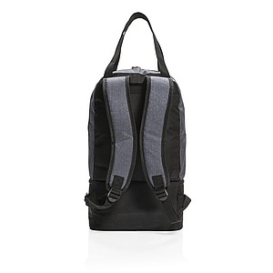 3-in-1 cooler backpack & tote, grey