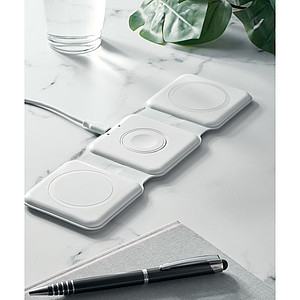 3 in 1 foldable charging station in ABS