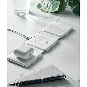 3 in 1 foldable charging station in ABS