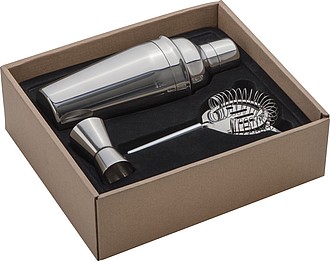3-piece cocktail set, grey