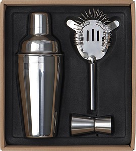 3-piece cocktail set, grey
