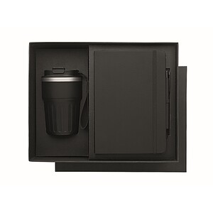 3 piece gift set in box, black