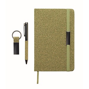 3 piece gift set in box, green