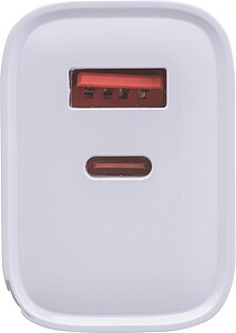 30W wall charger Plug in, white