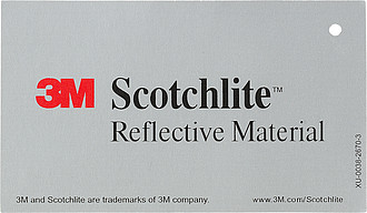 3M reflective strips for bicycle spike