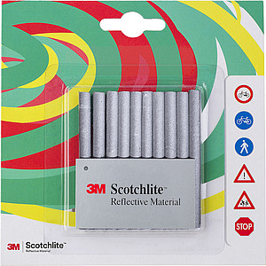 3M reflective strips for bicycle spike