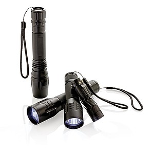 3W large CREE torch, black
