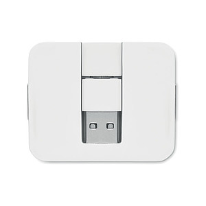 4 port 2.0 USB in ABS.