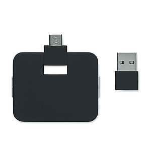 4 port 2.0 USB in ABS.