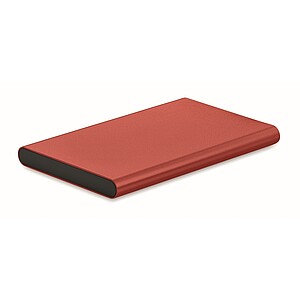 4000 mAh Power Bank Type C, burgundy