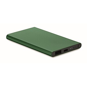 4000 mAh Power Bank Type C, dark green