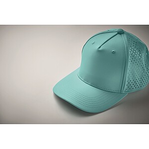 5 panel baseball cap 130 gr/m2, turquoise