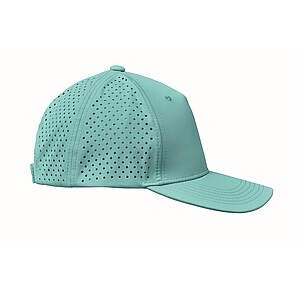 5 panel baseball cap 130 gr/m2, turquoise