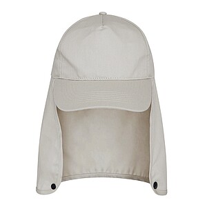 5-panel baseball cap, beige