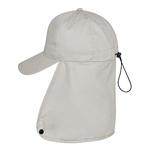 5-panel baseball cap, beige