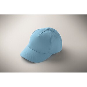5 panel kids baseball cap, baby blue