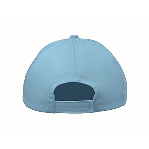 5 panel kids baseball cap, baby blue